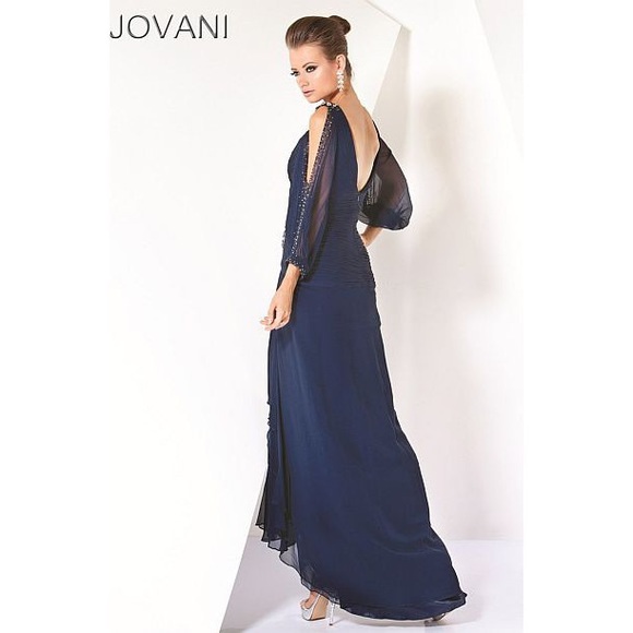 Jovani Evening 17112 Cafe Color - Picture 2 of 8
